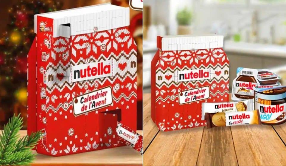 Pour la première fois, Nutella dévoile son calendrier de l’Avent !